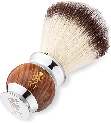 Luxury Men's Shaving Brush with Premium Synthetic Bristles