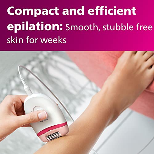Philips Satinelle Essential Compact Hair Removal Epilator, BRE235/04