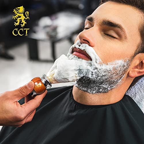Luxury Men's Shaving Brush with Premium Synthetic Bristles