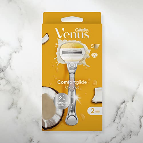 Venus Coconut Women's Razor + Blade Refills