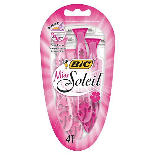 BIC Miss Soleil Disposable Women's Razors, 4 each