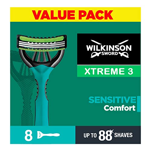 Xtreme 3 Sensitive Disposable Razors for Men
