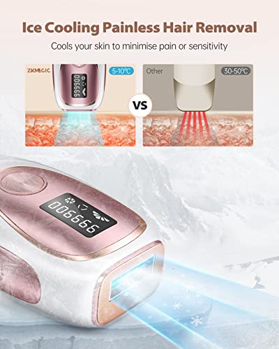 ZKMAGIC IPL Hair Removal with Ice Cooling