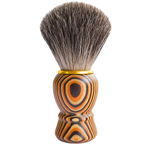Handmade Badger Hair Shaving Brush with Wooden Handle