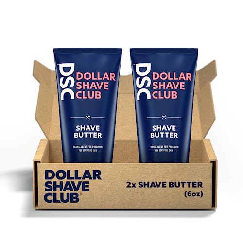 Sensitive Skin 2-Pack Shave Butter for Glide, Combat Irritations