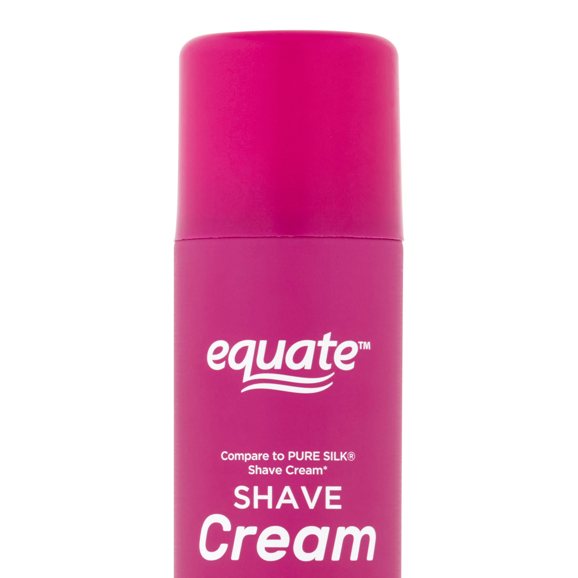 Equate Shave Cream with Aloe, Raspberry, 8 oz