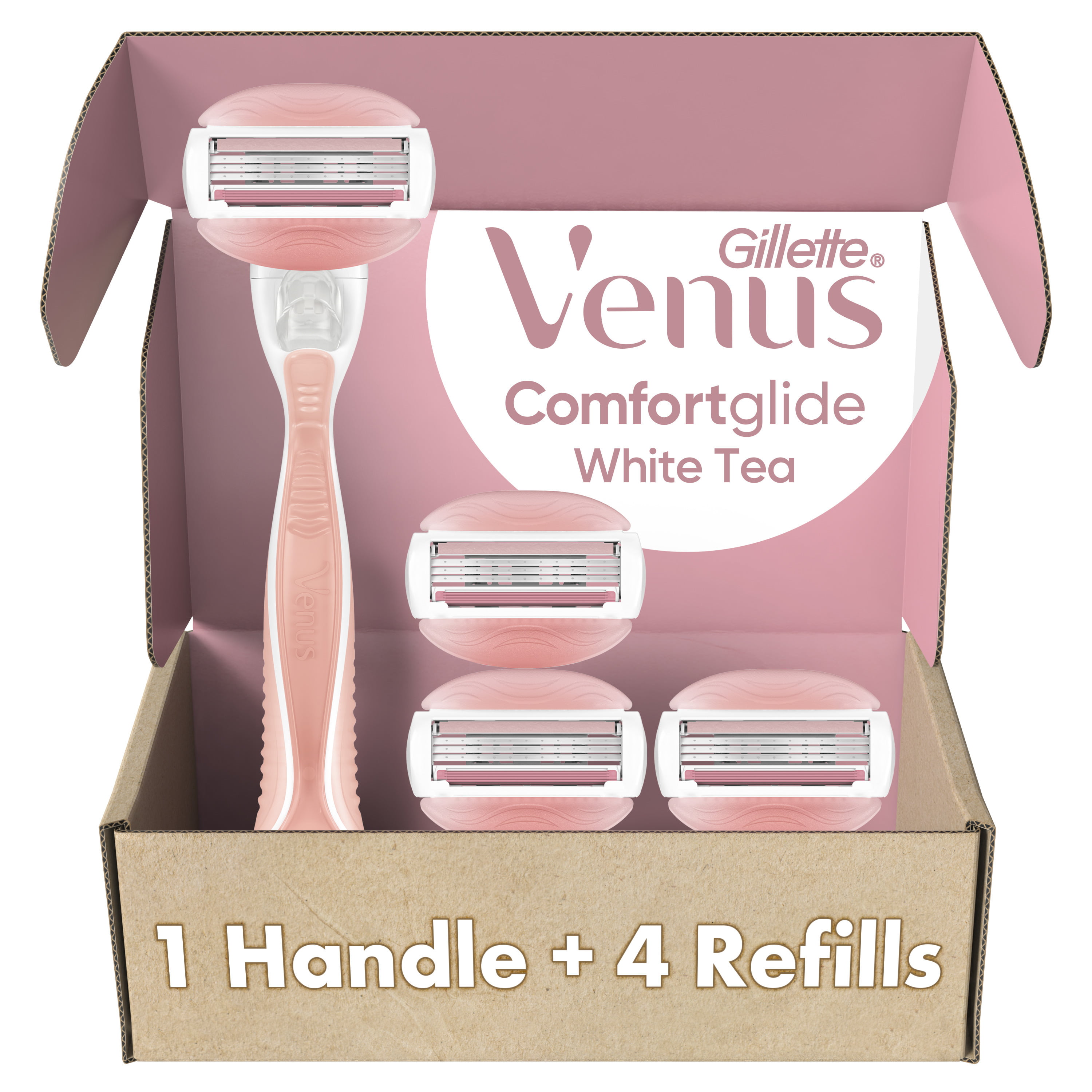 Venus ComfortGlide Women's Razor + 4 Refills & Gel
