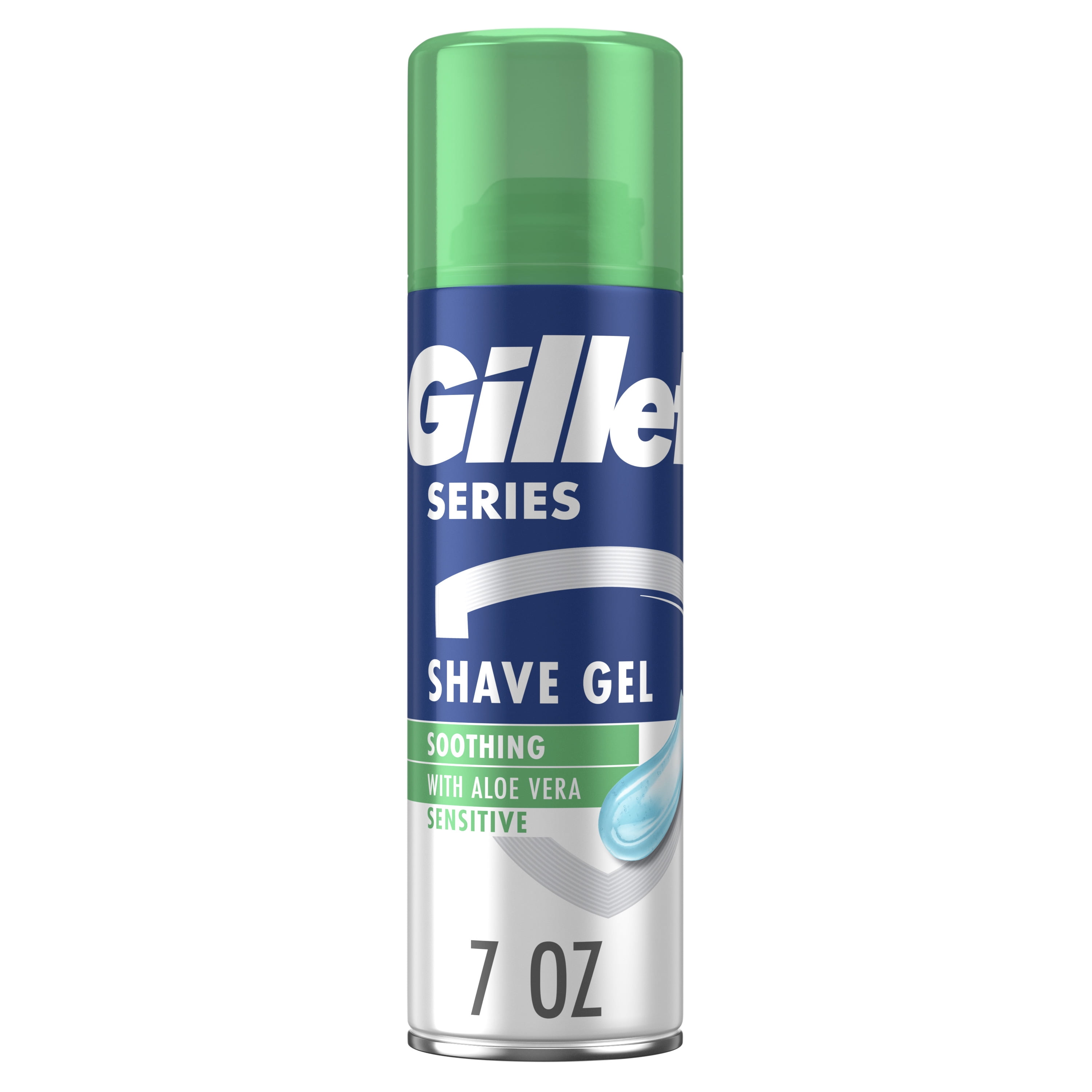 Gillette Men's Shave Gel with Aloe, 7oz
