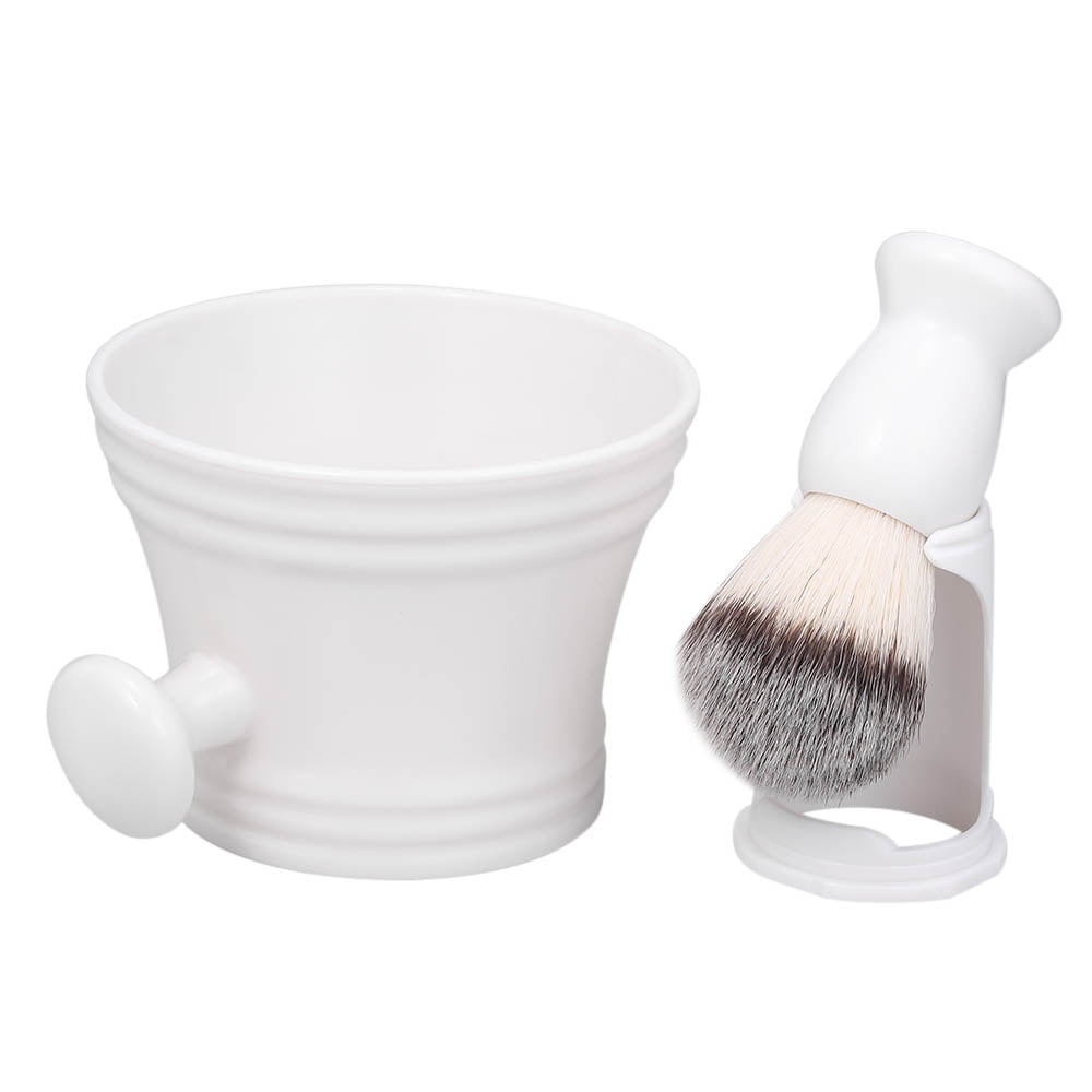 Men's Shaving Set with Brush Stand and Bowl