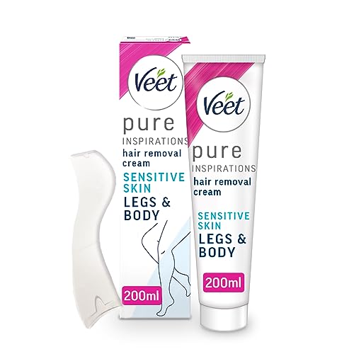 Veet Hair Removal Cream for Sensitive Skin, 200 ml
