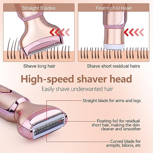 Portable Wet and Dry Electric Ladies Shaver