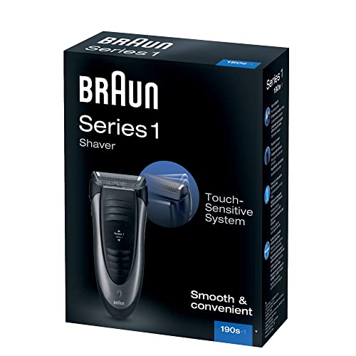 Braun Series 1 Electric Foil Shaver, Sleek Dark Grey