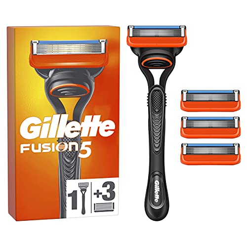 Gillette Fusion5 Men's Razor + 3 Refills
