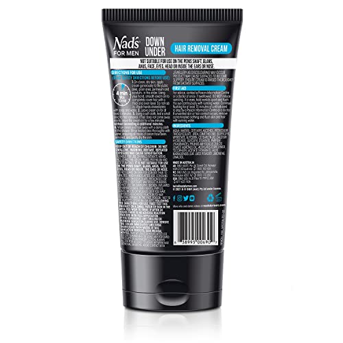 Nad's Men's Hair Removal Cream for Intimate Areas