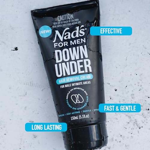 Nad's Men's Hair Removal Cream for Intimate Areas