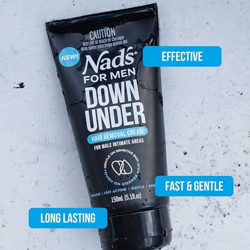 Nad's Men's Hair Removal Cream for Intimate Areas