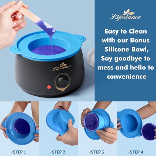 Lifestance Complete Waxing Kit for Hair Removal