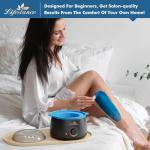 Complete Home Waxing Kit with Hard Wax Warmer