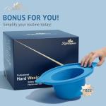 Complete Home Waxing Kit with Hard Wax Warmer