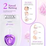 2-in-1 Electric Epilator and Shaver for Women