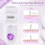 2-in-1 Electric Epilator and Shaver for Women