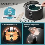 Lifestance Digital Wax Warmer Hair Removal Kit