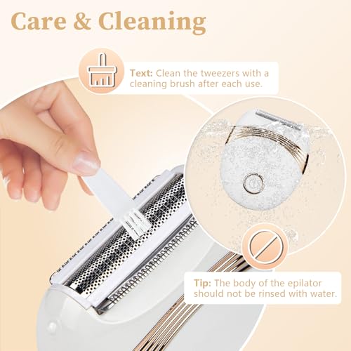 Cordless 2-in-1 Women's Epilator and Shaver
