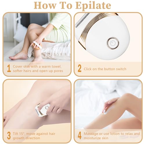 Cordless 2-in-1 Women's Epilator and Shaver
