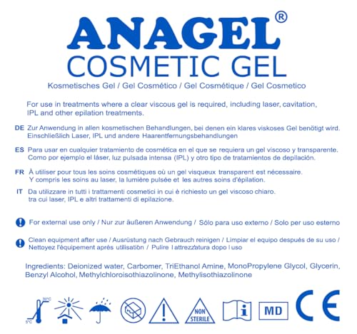 Anagel IPL/Laser Cosmetic Gel 250ml