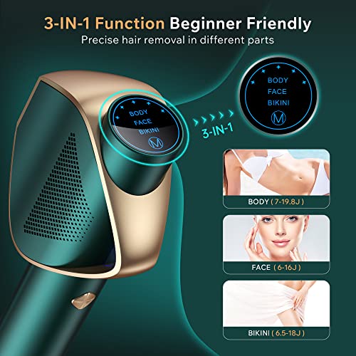 IPL Laser Hair Removal Device - Unlimited Flashes