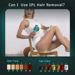 IPL Hair Removal Device with 3-in-1 Functionality