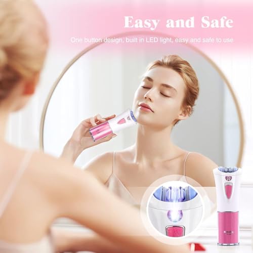 Bubbacare Cordless Facial Hair Removal Epilator