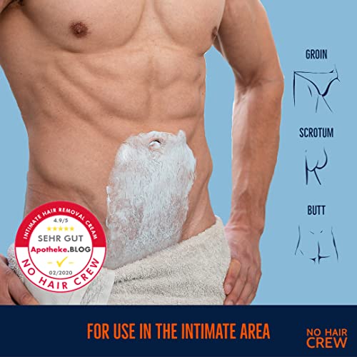 NO HAIR CREW Gentle Intimate Hair Removal Cream
