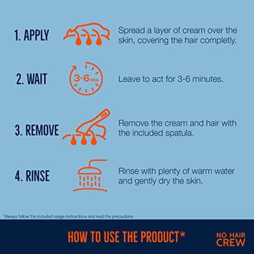 NO HAIR CREW Gentle Intimate Hair Removal Cream