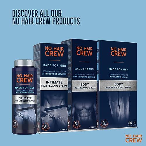 NO HAIR CREW Gentle Intimate Hair Removal Cream