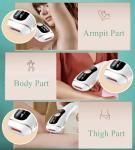 Painless IPL Hair Removal Device with Cooling System