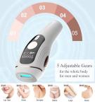 Painless IPL Hair Removal Device with Cooling System
