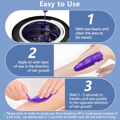 Digital Wax Warmer Kit with Hard Wax Beads