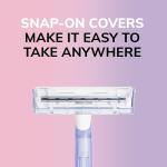 BIC Twin Lady Sensitive Razors - Pack of 5