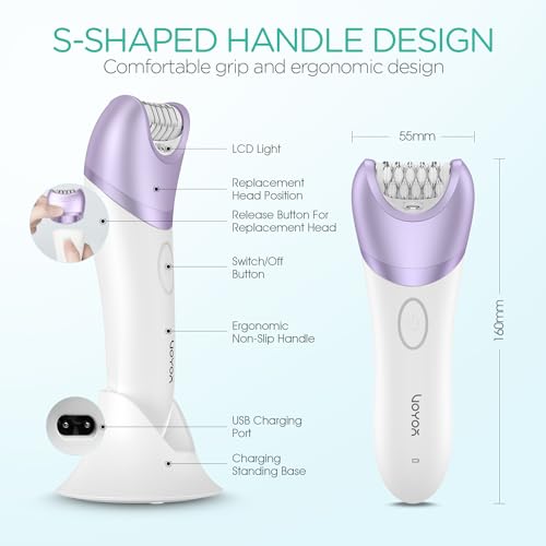 VOYOR Cordless 3-in-1 Epilator & Shaver