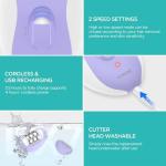 VOGOE Cordless 4-in-1 Electric Hair Remover
