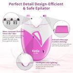 Women’s Facial Hair Removal Epilator with 2 Speeds