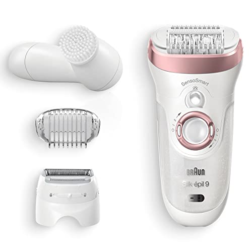 Braun Silk-épil 9 Epilator with Cleansing Brush