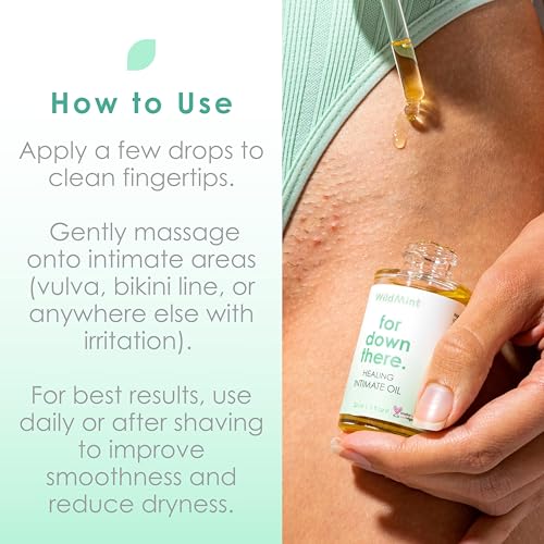 WildMint Healing Intimate Oil for Shaving Relief