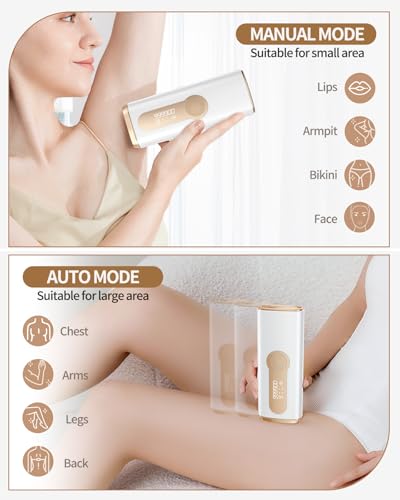 ZKMAGIC 3-in-1 IPL Laser Hair Removal Device