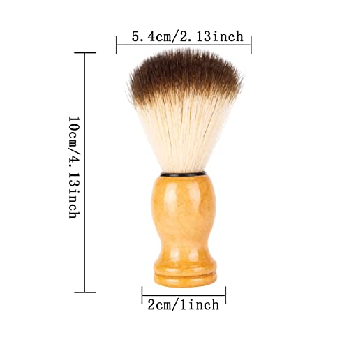 Handmade Horsehair Beard Brush Set for Men