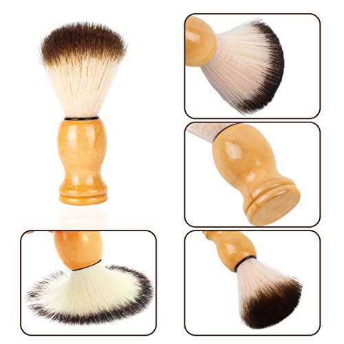 Handmade Horsehair Beard Brush Set for Men