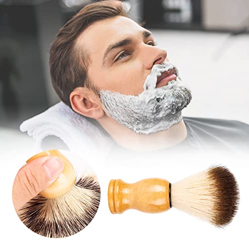 Handmade Horsehair Beard Brush Set for Men