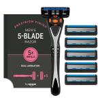 Men's 5-Blade Razor with 6 Refills