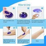 Hair Removal Waxing Kit with Wax Warmer and Beans